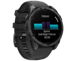 Garmin fenix 8 Sapphire GPS Smartwatch (Carbon Grey/Black) (47mm Case)
