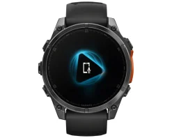 Garmin fenix 8 Sapphire GPS Smartwatch (Carbon Grey/Black) (47mm Case)
