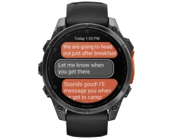 Garmin fenix 8 Sapphire GPS Smartwatch (Carbon Grey/Black) (47mm Case)