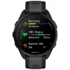 Garmin Forerunner 165 GPS Smartwatch (Black/Slate Gray) (AMOLED Display)