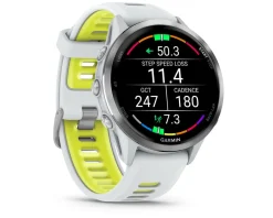 Garmin Forerunner 970 Smartwatch (Whitestone/Amp Yellow)
