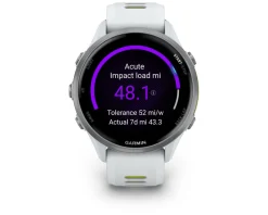 Garmin Forerunner 970 Smartwatch (Whitestone/Amp Yellow)