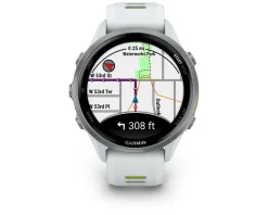 Garmin Forerunner 970 Smartwatch (Whitestone/Amp Yellow)