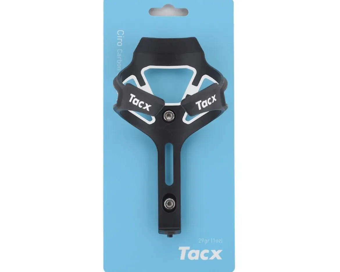 Garmin Tacx Ciro Carbon Water Bottle Cage (Matte White)