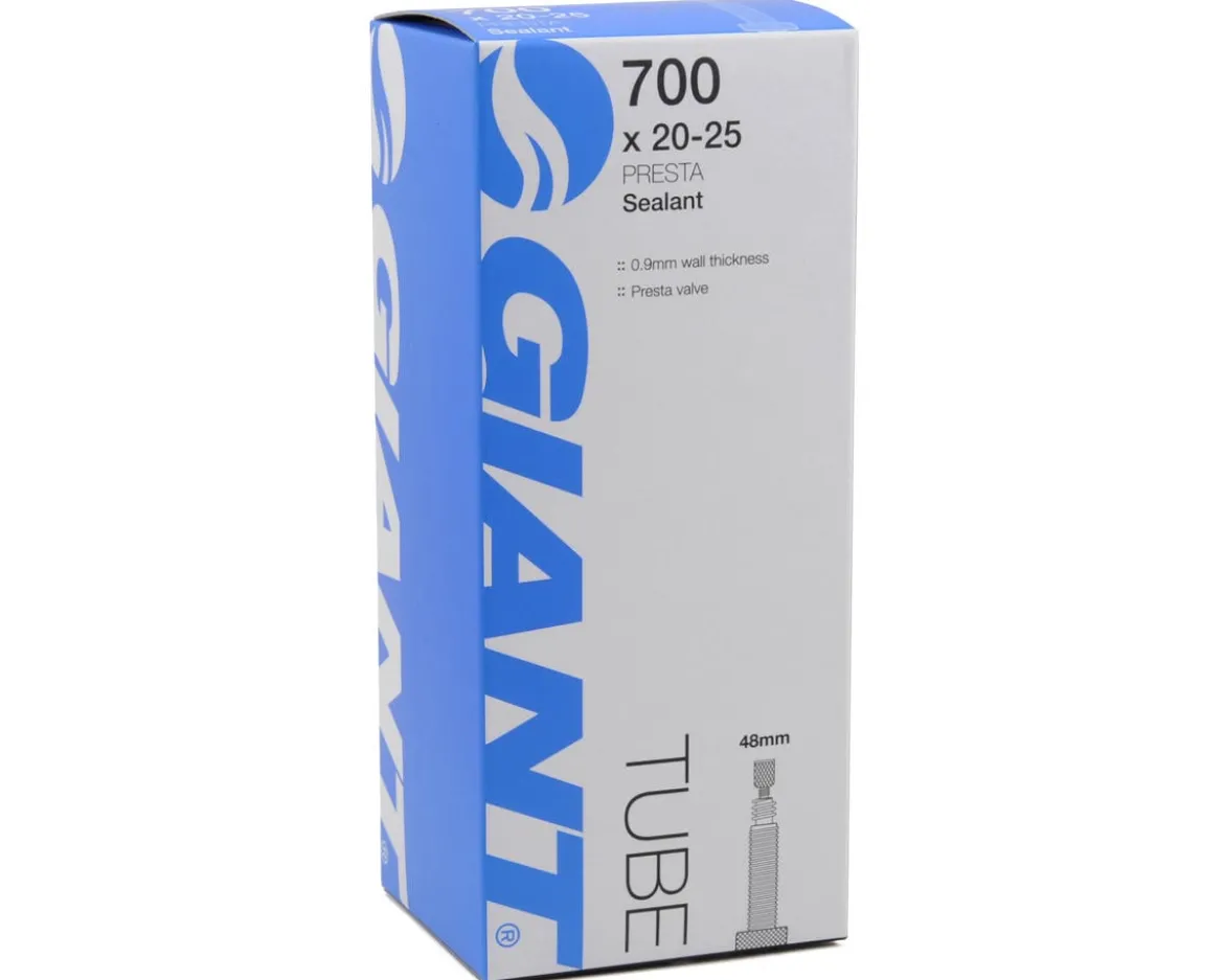 Giant 700c Sealant Inner Tube (Presta) (20 - 25mm) (48mm)