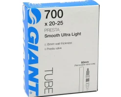 Giant 700c Ultralight Inner Tube (Presta) (Removable Core/Smooth) (20 - 25mm) (80mm)