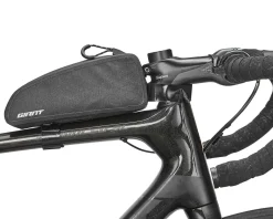 Giant H2Pro Top Tube Bag (Black) (0.8L) (w/ Top Tube Mount Bolts)