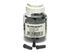 Giant 5mm Plastic Brake Housing Ferrules (Black) (100)