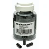 Giant 4mm Plastic Housing Ferrules (Black) (100)