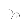 Giant Speedshield Bike Fender Set (Black) (For 2014+ Defy/Avail Aluminum Road Bike)