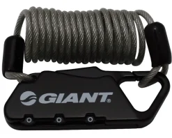 Giant SureLock Flex Combo Air Cable Lock (Black) (2.2mm x 108cm)