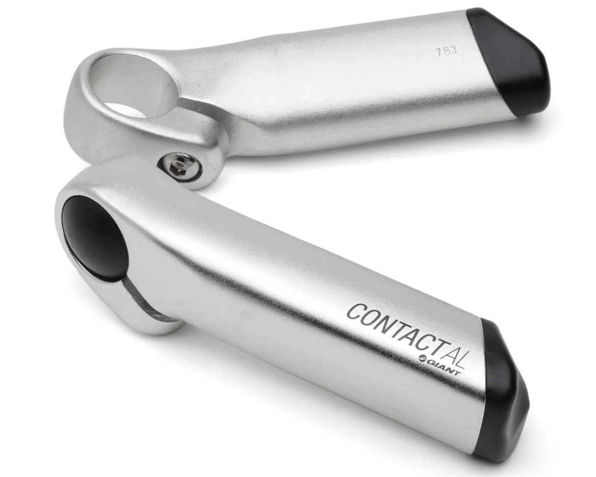 Giant Aluminum Contact AL Bar Ends (Silver)