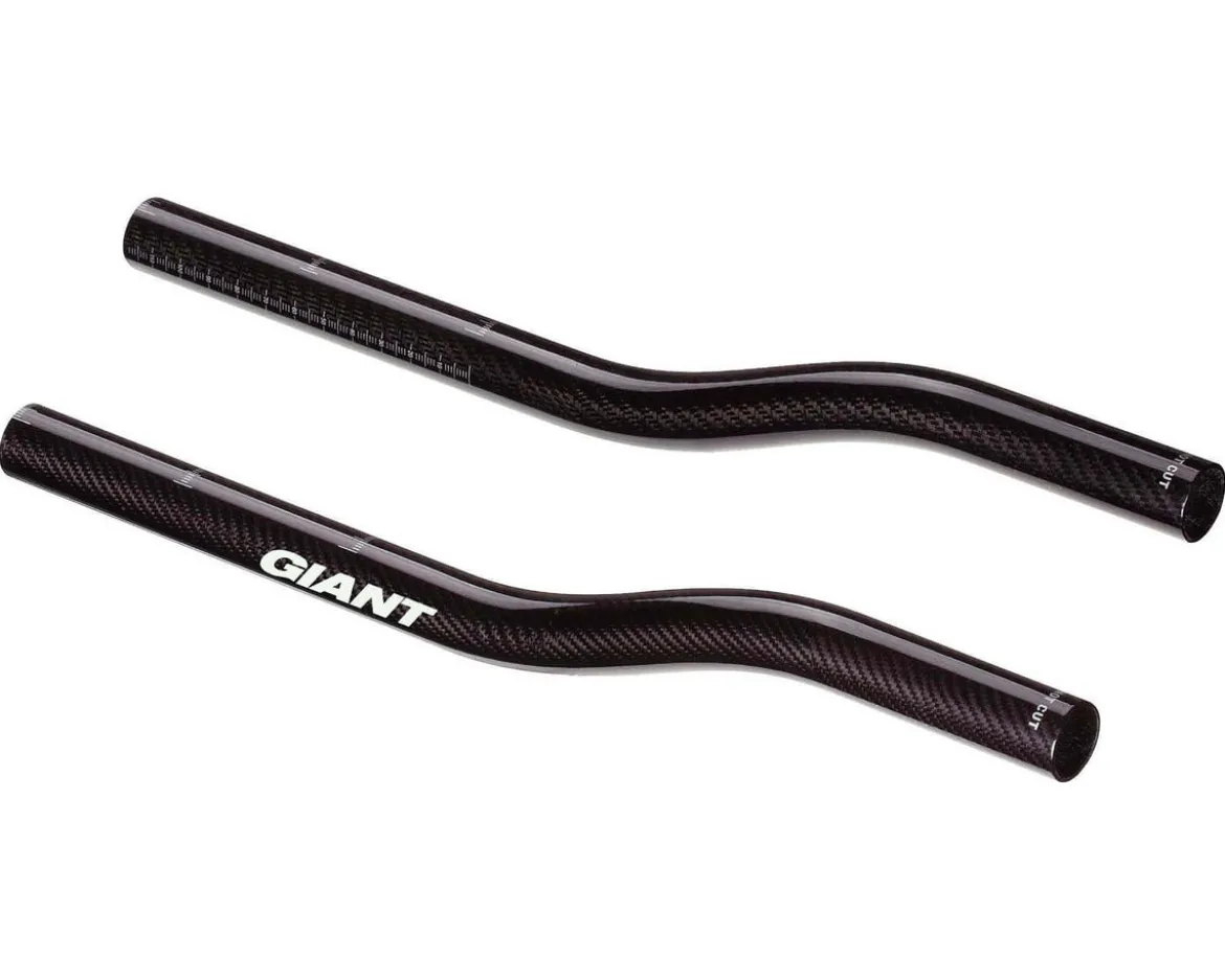 Giant Connect SL Carbon Aerobar Extensions (Black) (S Bend)