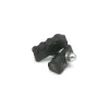 Giant Molded BMX Caliper Brake Pads (Black) (Threaded Post)