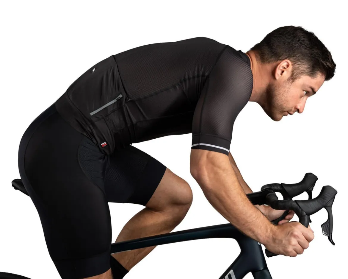 Giordana FR-C Pro Short Sleeve Jersey (Black) (S)