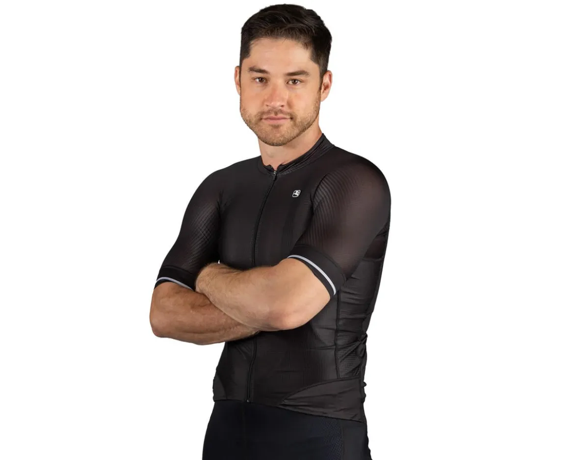 Giordana FR-C Pro Short Sleeve Jersey (Black) (S)