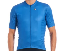 Giordana Fusion Short Sleeve Jersey (Classic Blue) (S)