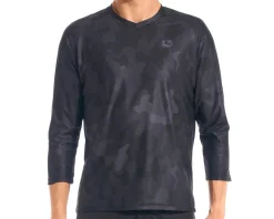 Giordana Men's MTB 3/4 Sleeve Jersey (Black/Camo) (S)