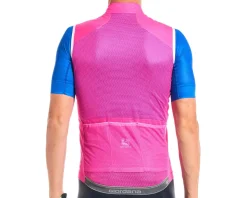 Giordana Neon Wind Vest (Neon Orchid) (S)