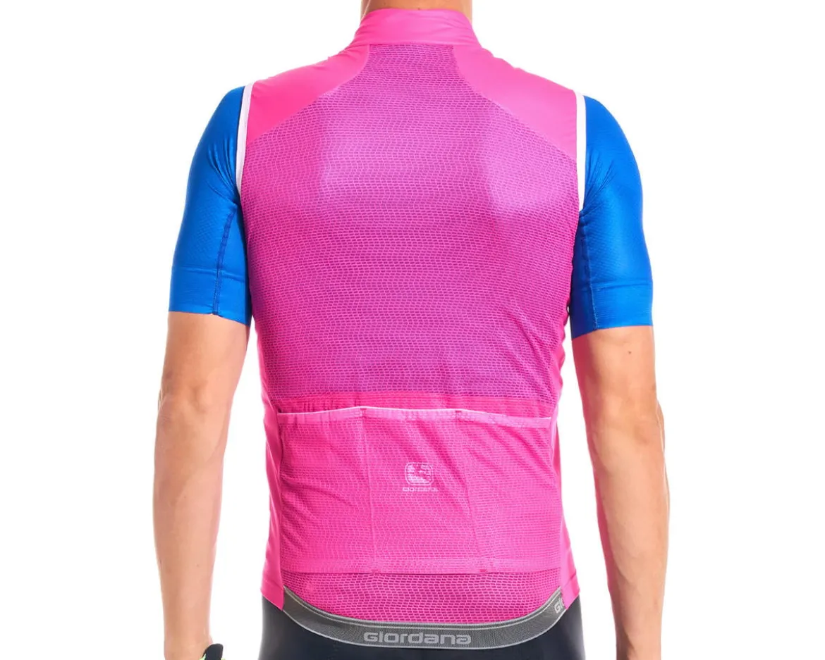 Giordana Neon Wind Vest (Neon Orchid) (S)