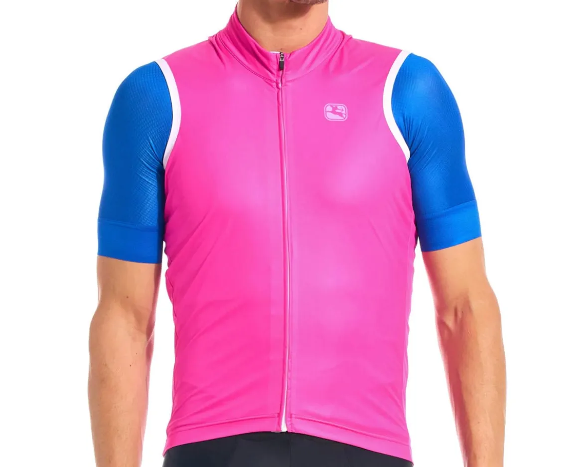 Giordana Neon Wind Vest (Neon Orchid) (S)