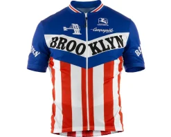 Giordana Team Brooklyn Vero Pro Fit Short Sleeve Jersey (Traditional) (S)