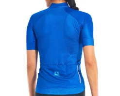 Giordana Women's FR-C Pro Neon Short Sleeve Jersey (Neon Blue) (XL)