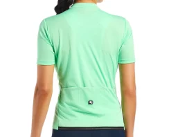 Giordana Women's Fusion Short Sleeve Jersey (Neon Mint) (L)