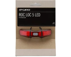 Giro Roc Loc 5 LED Light (Red) (30 Lumens)