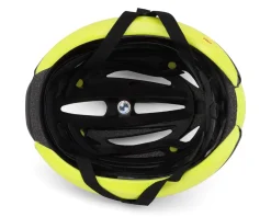 Giro Syntax MIPS Road Helmet (Matte Black/Hi Viz) (M)