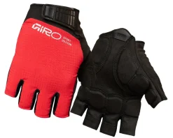 Giro Bravo II Gel Short Finger Gloves (Flame Red) (M)