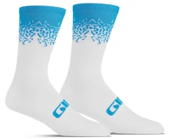 Giro Seasonal Merino Wool Socks (Ano Blue/White) (S)