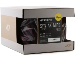 Giro Syntax MIPS Helmet (Matte Dark Cherry/Towers) (M)