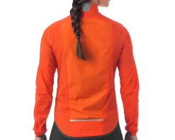 Giro Women's Chrono Expert Wind Jacket (Vermillion) (M)
