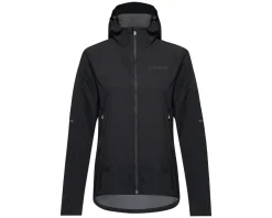 Gore Wear Fernflow Hooded Windbreaker (Black) (Women's) (S)