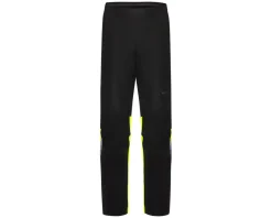 Gore Wear Glidewheel Gore-Tex Pants (Black/Yellow) (Men's) (M)