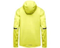 Gore Wear Lupra Gore-Tex 2.0 Hooded Jacket (Black/Neon Yellow) (Men's) (L)