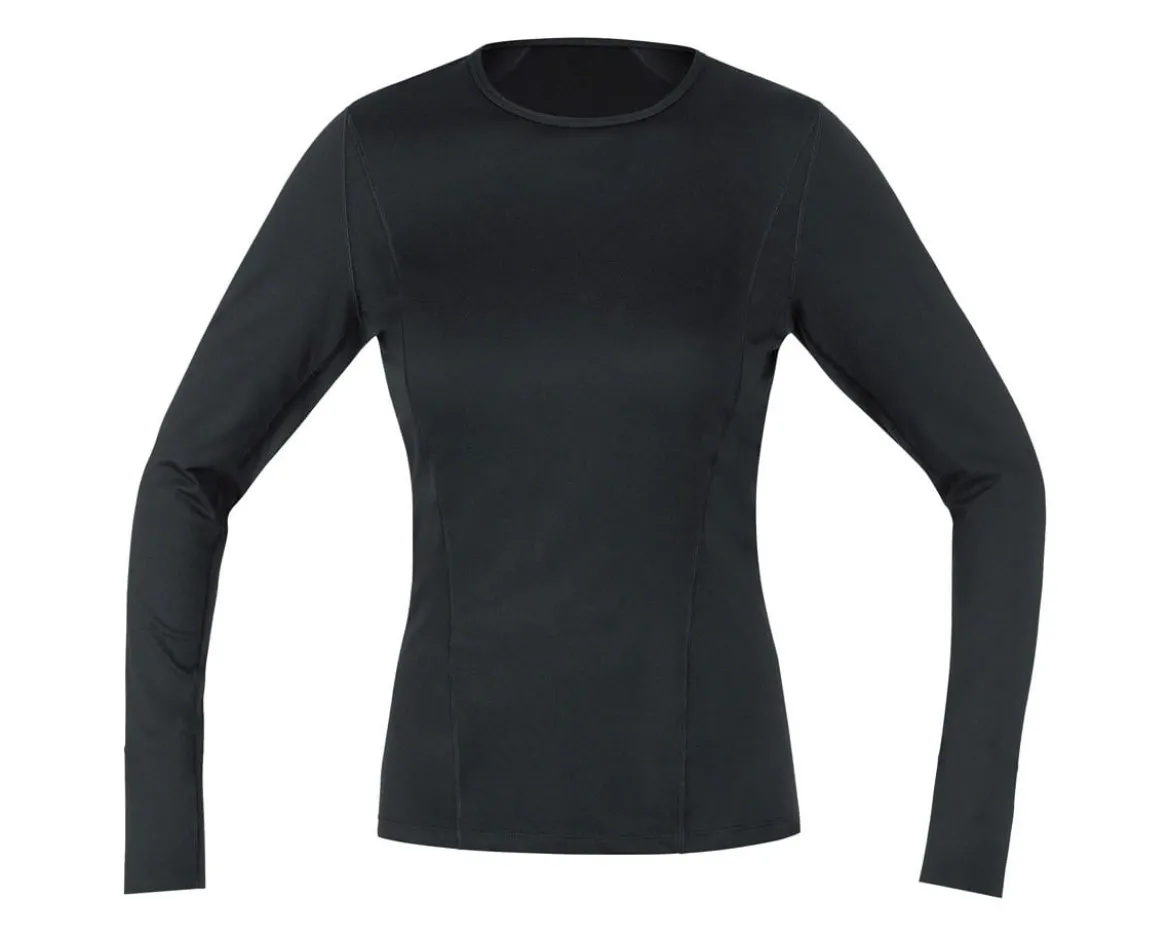 Gore Wear M Base Layer Long Sleeve Shirt (Black) (Women's) (S)