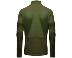 Gore Wear Men's Trail KPR Hybrid Long Sleeve Jersey (Utility Green) (S)