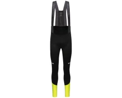 Gore Wear Spinshift Thermo Bibs + (Black/Yellow) (Men's) (S)