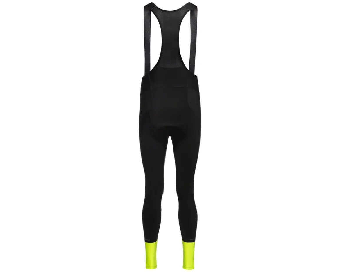 Gore Wear Swiftride Thermo Bib Tights + (Black/Neon Yellow) (Men's) (L)