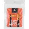 Granite-Design Juicy Nipples Presta Valve Core Remover Caps (Gold) (2)