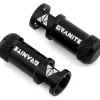 Granite-Design Juicy Nipples Presta Valve Core Remover Caps (Black) (2)