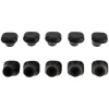 Greenfield Kickstand Rubber Foot (Black) (Bag of 10)