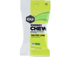 GU Energy Chews (Salted Lime) (12 | 2.12oz Pouches)
