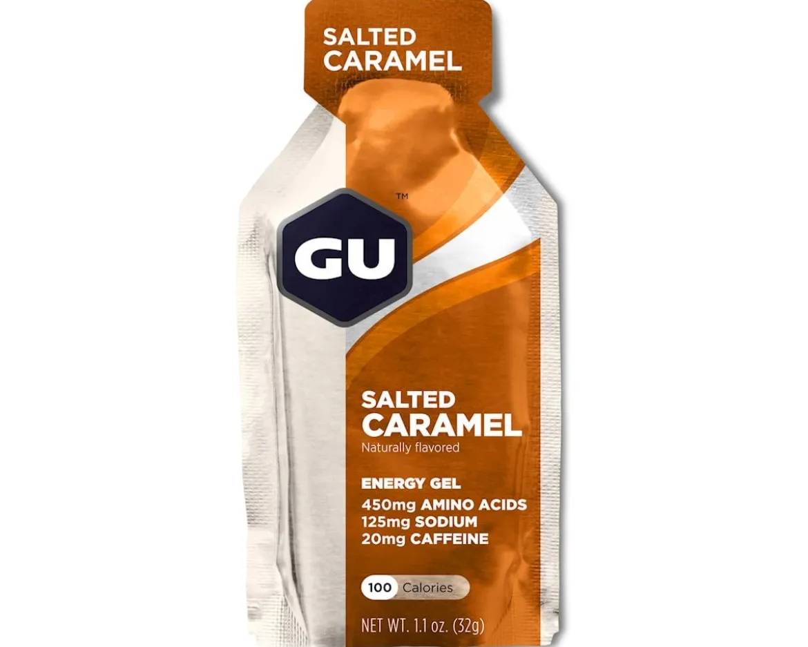 GU Energy Gel (Salted Caramel) (8 | 1.1oz Packets)