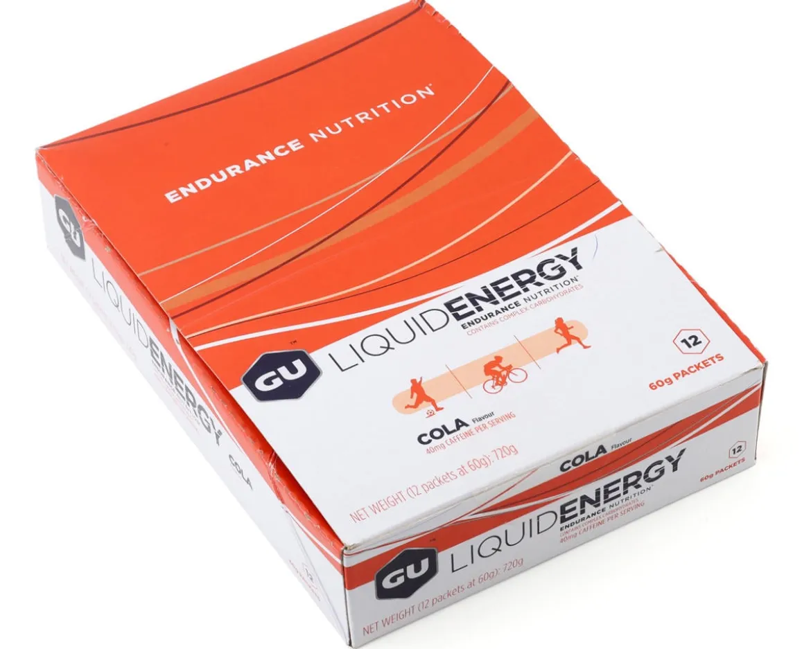 GU Liquid Energy Gel (Cola w/Caffeine) (12 | 2.1oz Packets)