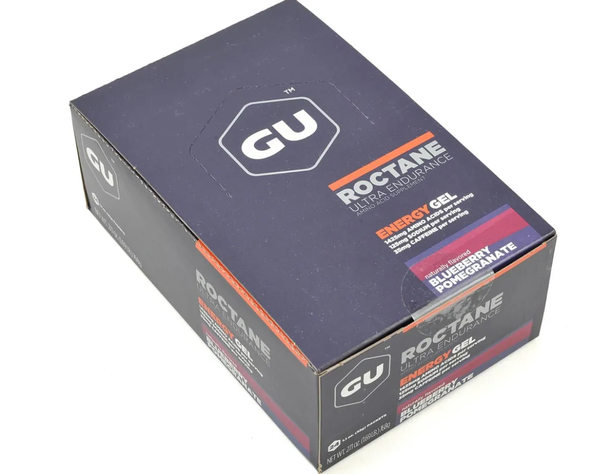 GU Roctane Energy Gel (Blueberry Pomegranate) (24 | 1.1oz Packets)