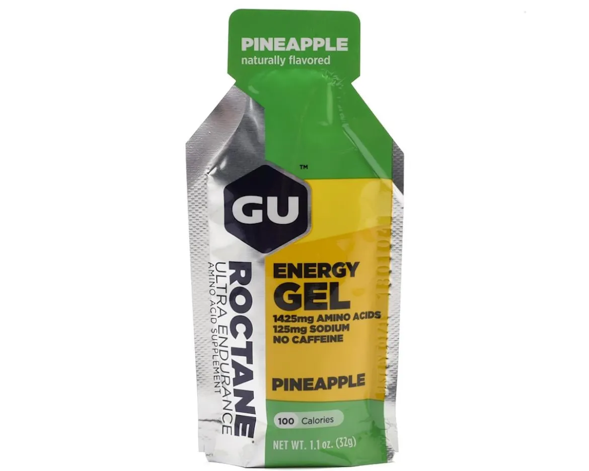 GU Roctane Energy Gel (Pineapple) (24 | 1.1oz Packets)