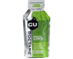 GU Roctane Energy Gel (Salted Lime) (24 | 1.1oz Packets)